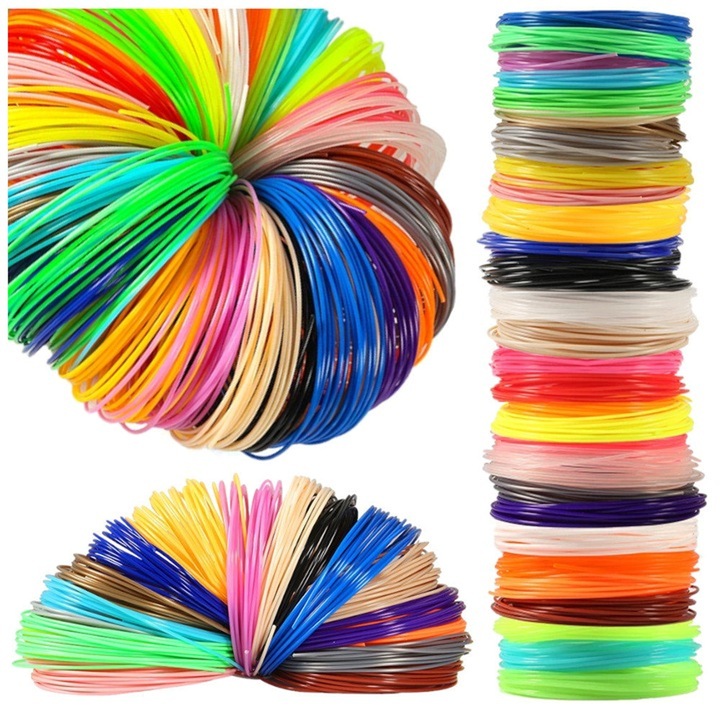 MINI DRUKARKA DŁUGOPIS 3D Dzieci 3 D PEN Magiczny + FILAMENT PLA 110 METRÓW Kod producenta Długopis 3D filament 100m Drukarka 3D Pen 3D